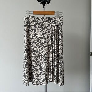 Floral Flowy Skirt / Strapless Dress